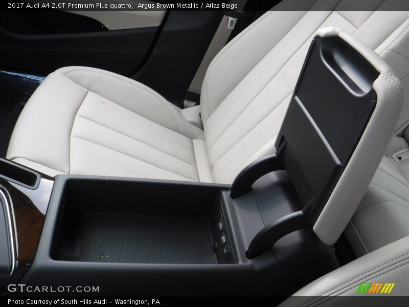 Argus Brown Metallic / Atlas Beige 2017 Audi A4 2.0T Premium Plus quattro