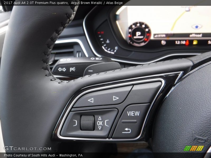 Argus Brown Metallic / Atlas Beige 2017 Audi A4 2.0T Premium Plus quattro
