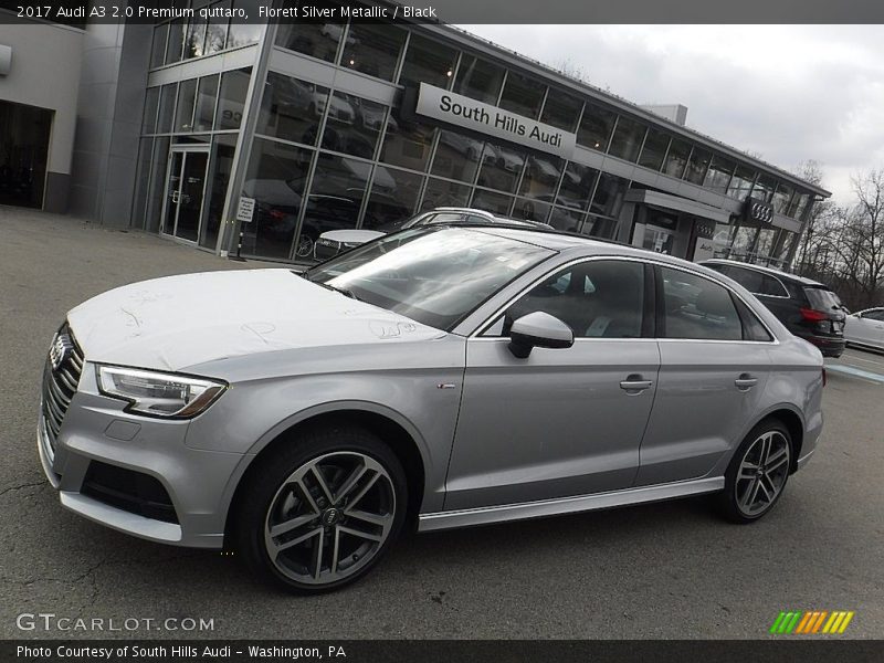 Florett Silver Metallic / Black 2017 Audi A3 2.0 Premium quttaro