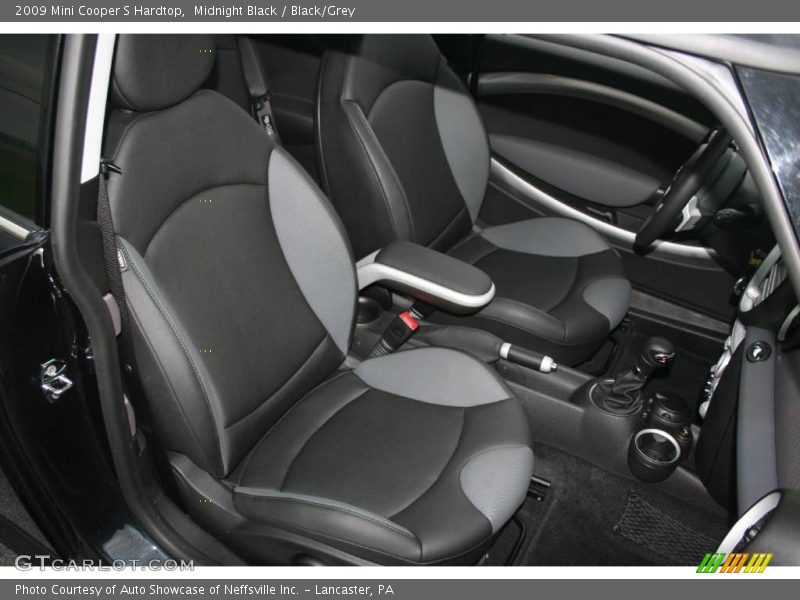 Midnight Black / Black/Grey 2009 Mini Cooper S Hardtop