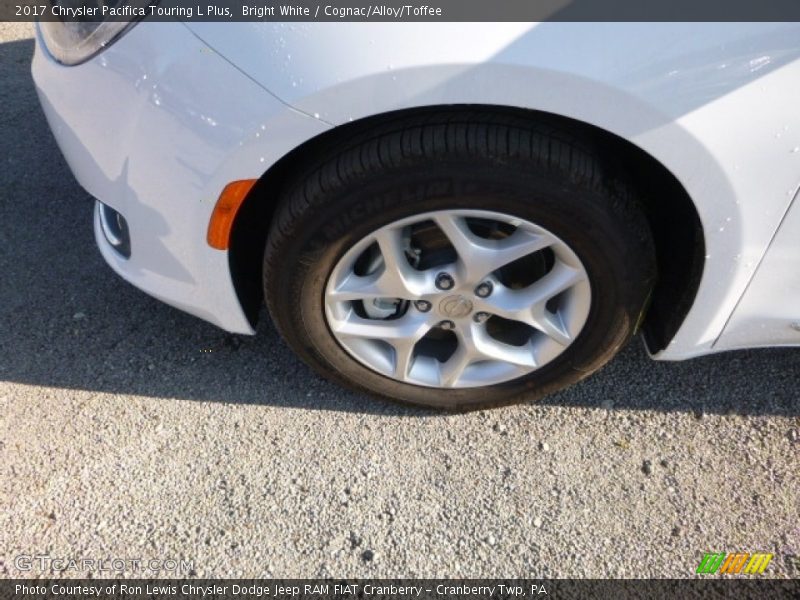 Bright White / Cognac/Alloy/Toffee 2017 Chrysler Pacifica Touring L Plus