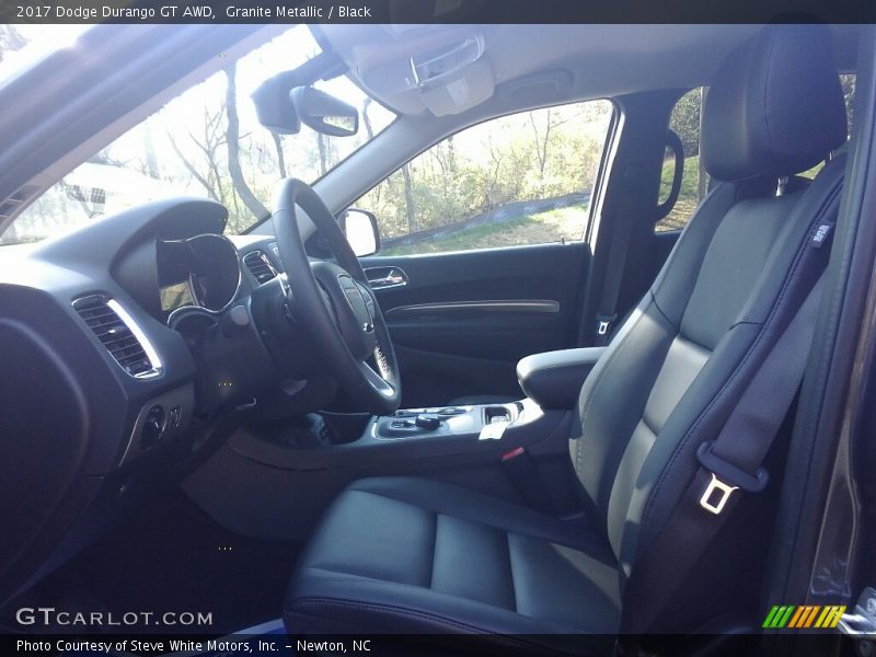 Granite Metallic / Black 2017 Dodge Durango GT AWD