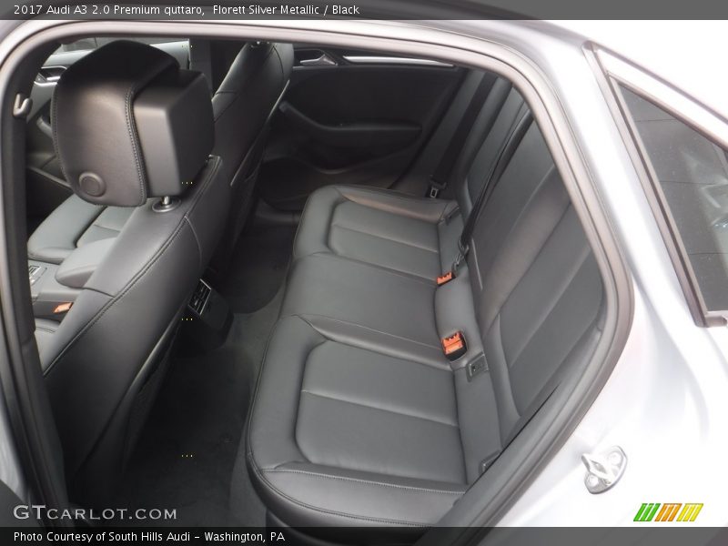 Rear Seat of 2017 A3 2.0 Premium quttaro