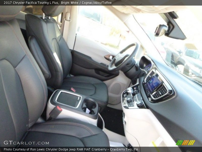 Bright White / Cognac/Alloy/Toffee 2017 Chrysler Pacifica Touring L Plus