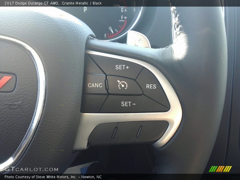 Granite Metallic / Black 2017 Dodge Durango GT AWD