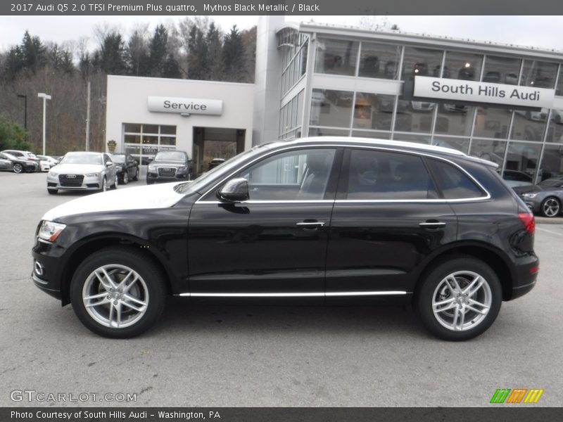 Mythos Black Metallic / Black 2017 Audi Q5 2.0 TFSI Premium Plus quattro