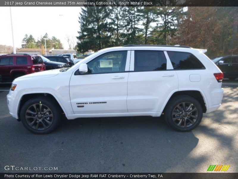 Bright White / Black 2017 Jeep Grand Cherokee Limited 75th Annivesary Edition 4x4
