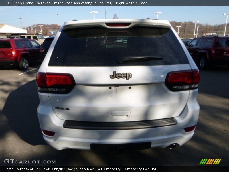 Bright White / Black 2017 Jeep Grand Cherokee Limited 75th Annivesary Edition 4x4