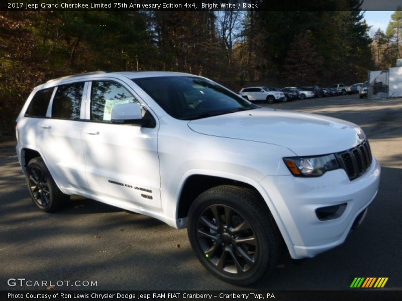 Bright White / Black 2017 Jeep Grand Cherokee Limited 75th Annivesary Edition 4x4