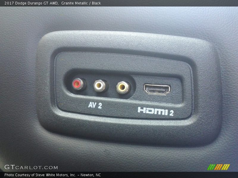 Granite Metallic / Black 2017 Dodge Durango GT AWD