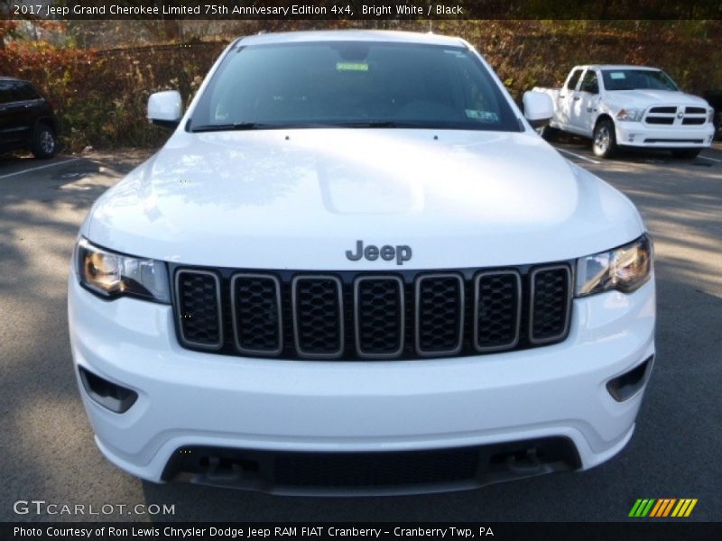 Bright White / Black 2017 Jeep Grand Cherokee Limited 75th Annivesary Edition 4x4