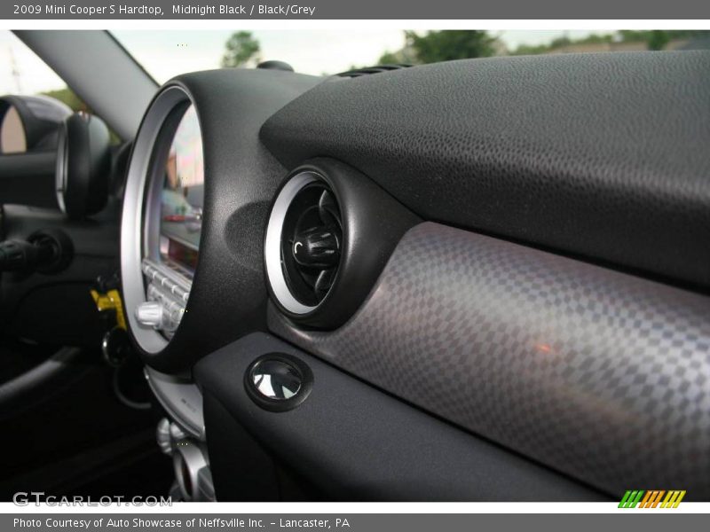Midnight Black / Black/Grey 2009 Mini Cooper S Hardtop
