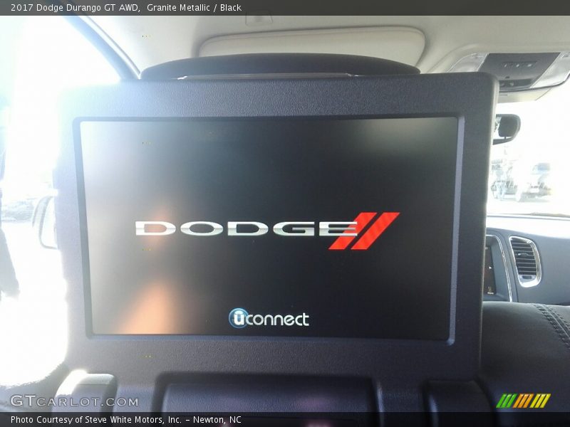 Granite Metallic / Black 2017 Dodge Durango GT AWD