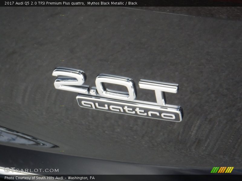 Mythos Black Metallic / Black 2017 Audi Q5 2.0 TFSI Premium Plus quattro