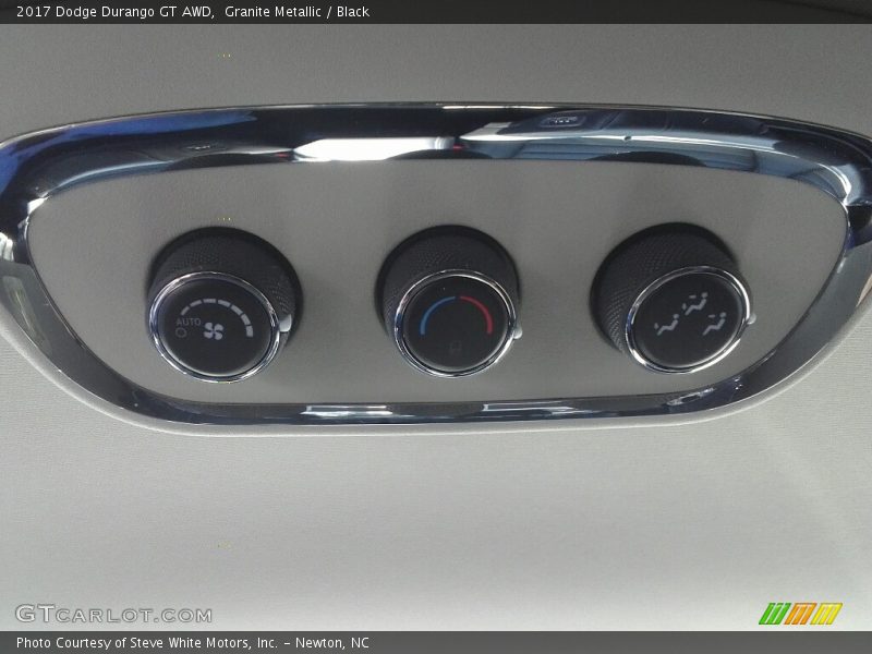 Granite Metallic / Black 2017 Dodge Durango GT AWD