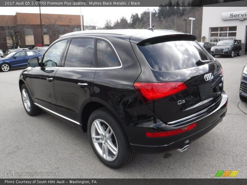 Mythos Black Metallic / Black 2017 Audi Q5 2.0 TFSI Premium Plus quattro
