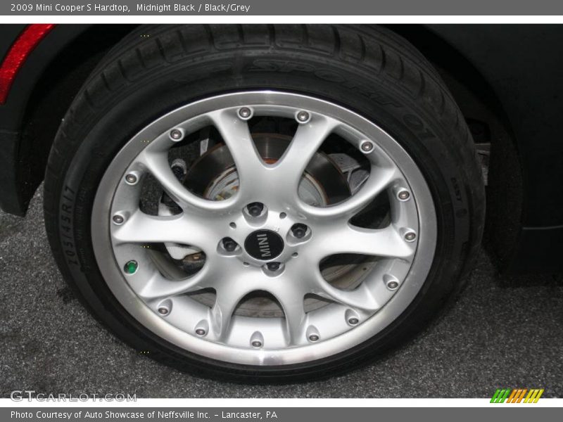 Midnight Black / Black/Grey 2009 Mini Cooper S Hardtop
