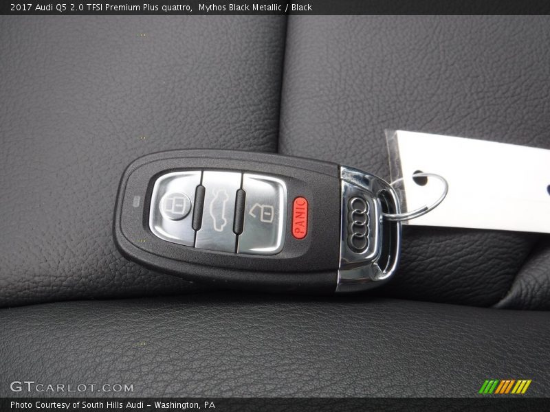Mythos Black Metallic / Black 2017 Audi Q5 2.0 TFSI Premium Plus quattro