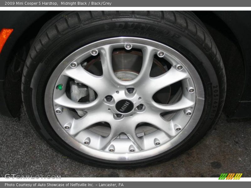 Midnight Black / Black/Grey 2009 Mini Cooper S Hardtop