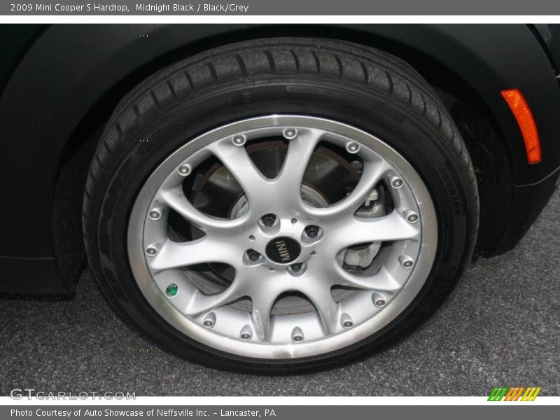 Midnight Black / Black/Grey 2009 Mini Cooper S Hardtop