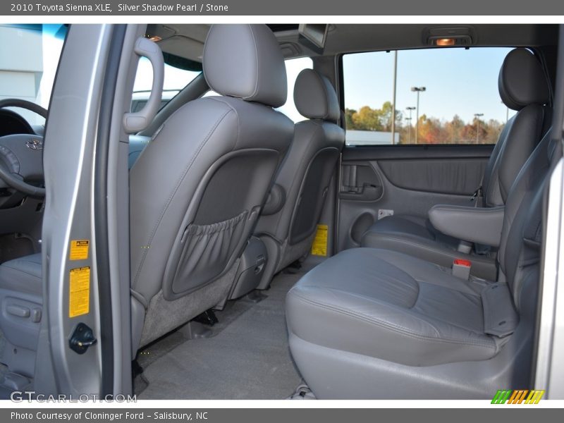 Silver Shadow Pearl / Stone 2010 Toyota Sienna XLE