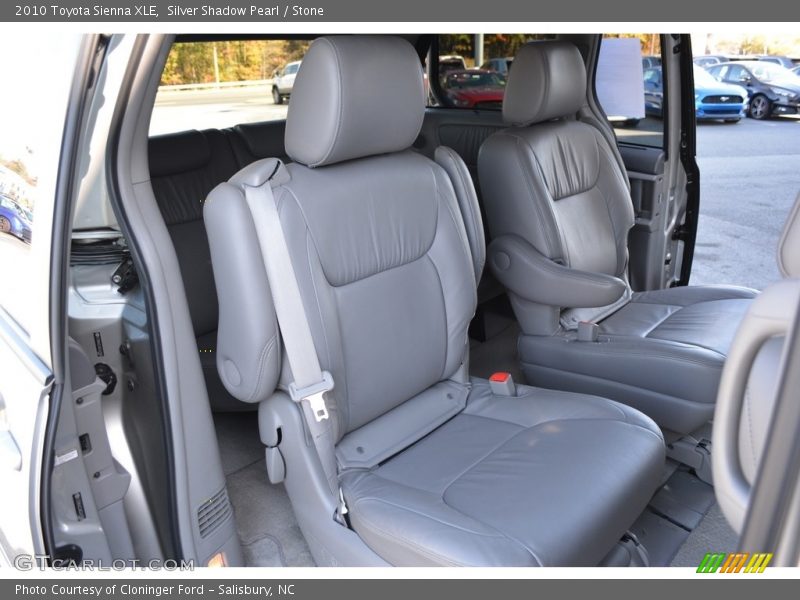 Silver Shadow Pearl / Stone 2010 Toyota Sienna XLE