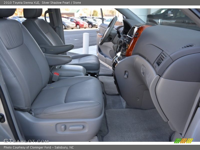 Silver Shadow Pearl / Stone 2010 Toyota Sienna XLE