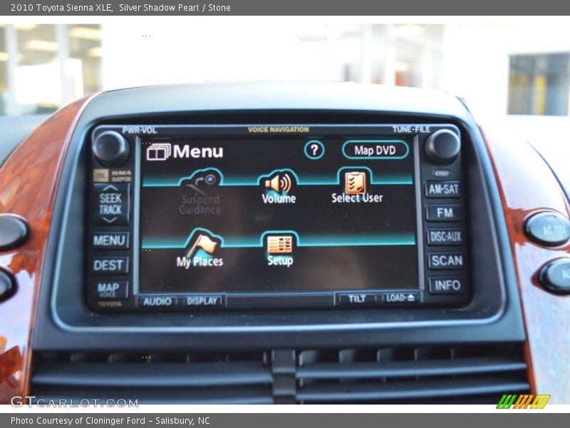 Silver Shadow Pearl / Stone 2010 Toyota Sienna XLE