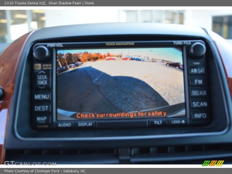 Silver Shadow Pearl / Stone 2010 Toyota Sienna XLE