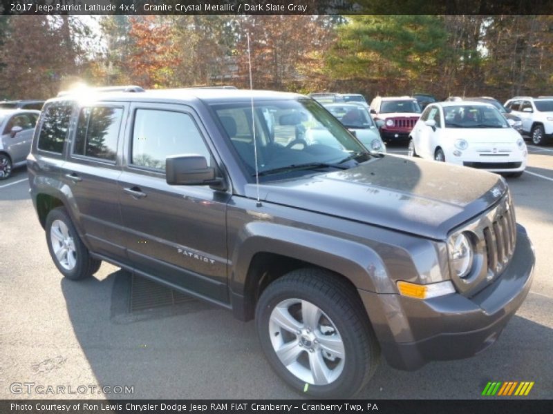 Granite Crystal Metallic / Dark Slate Gray 2017 Jeep Patriot Latitude 4x4