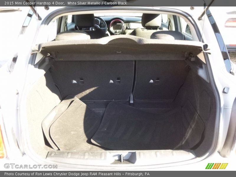 White Silver Metallic / Carbon Black 2015 Mini Cooper Hardtop 4 Door