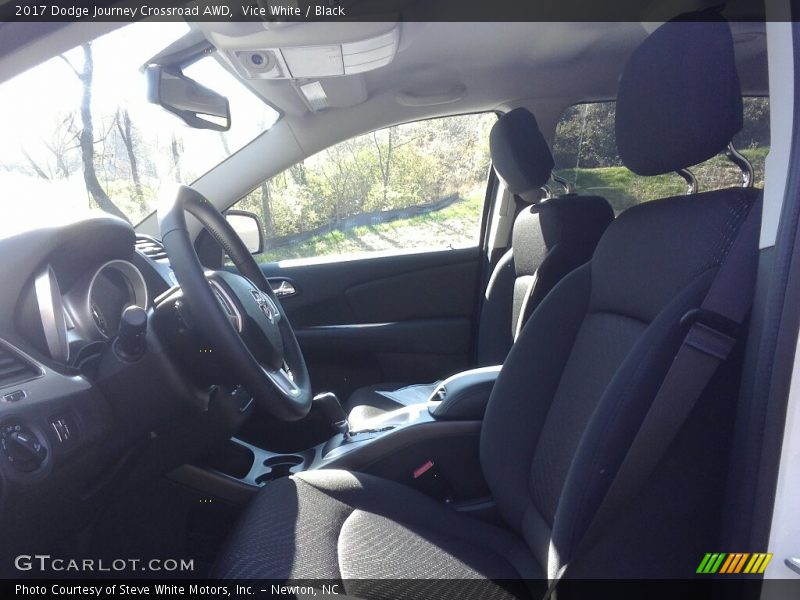Vice White / Black 2017 Dodge Journey Crossroad AWD
