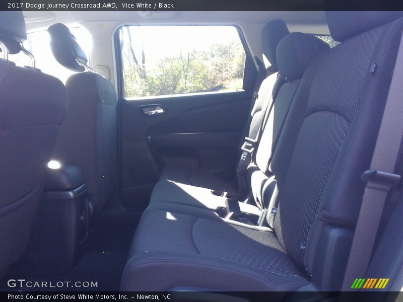 Vice White / Black 2017 Dodge Journey Crossroad AWD