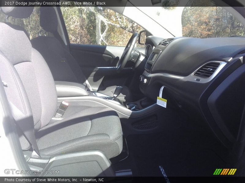 Vice White / Black 2017 Dodge Journey Crossroad AWD