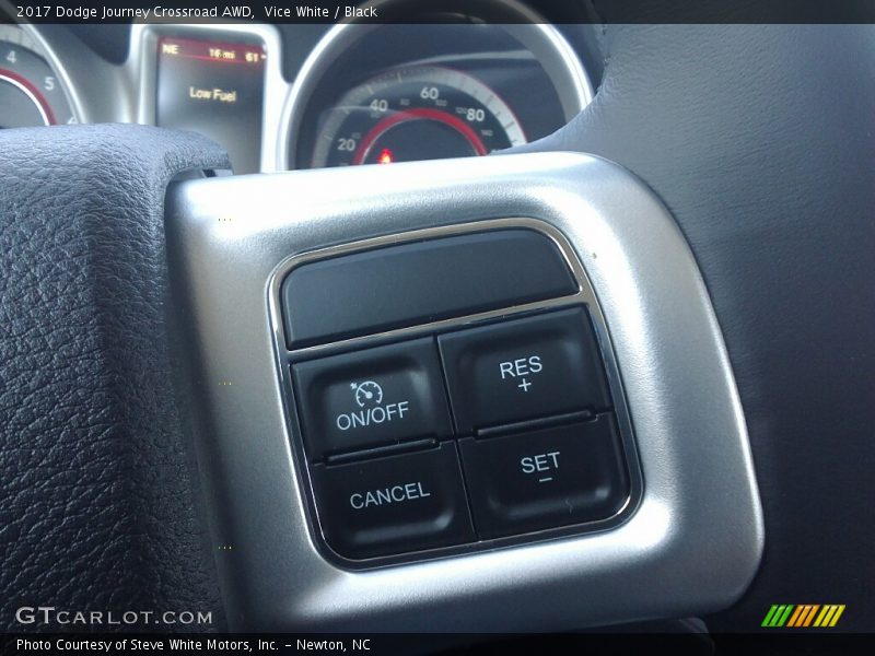 Vice White / Black 2017 Dodge Journey Crossroad AWD