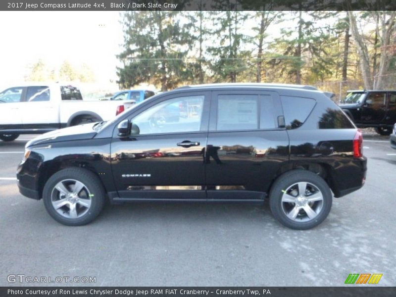 Black / Dark Slate Gray 2017 Jeep Compass Latitude 4x4