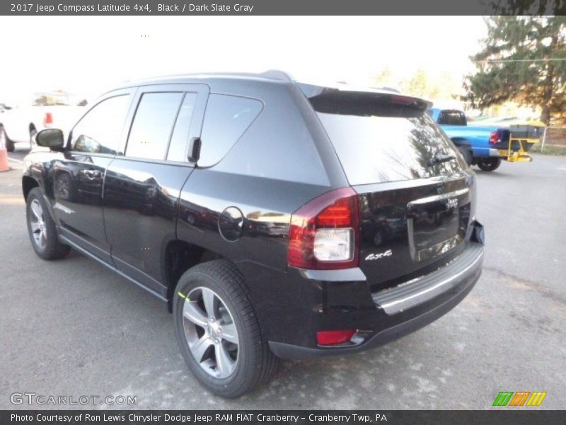 Black / Dark Slate Gray 2017 Jeep Compass Latitude 4x4