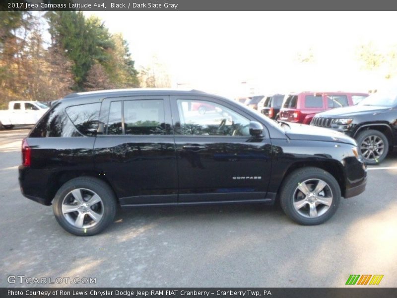 Black / Dark Slate Gray 2017 Jeep Compass Latitude 4x4