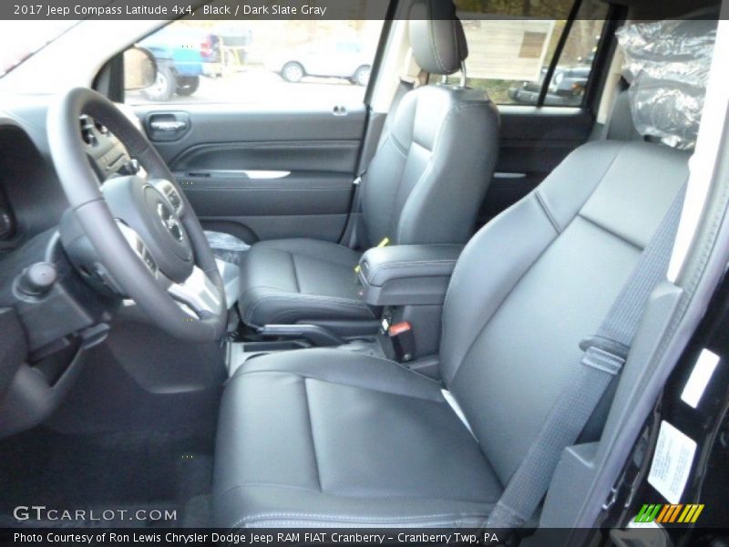 Black / Dark Slate Gray 2017 Jeep Compass Latitude 4x4