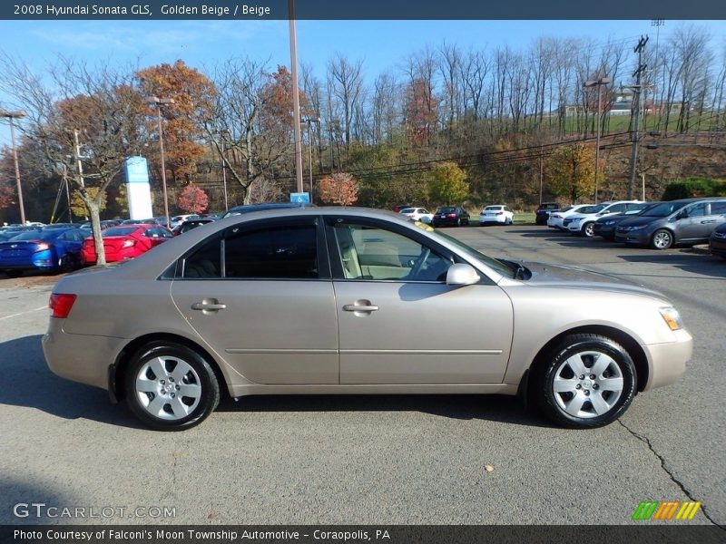 Golden Beige / Beige 2008 Hyundai Sonata GLS