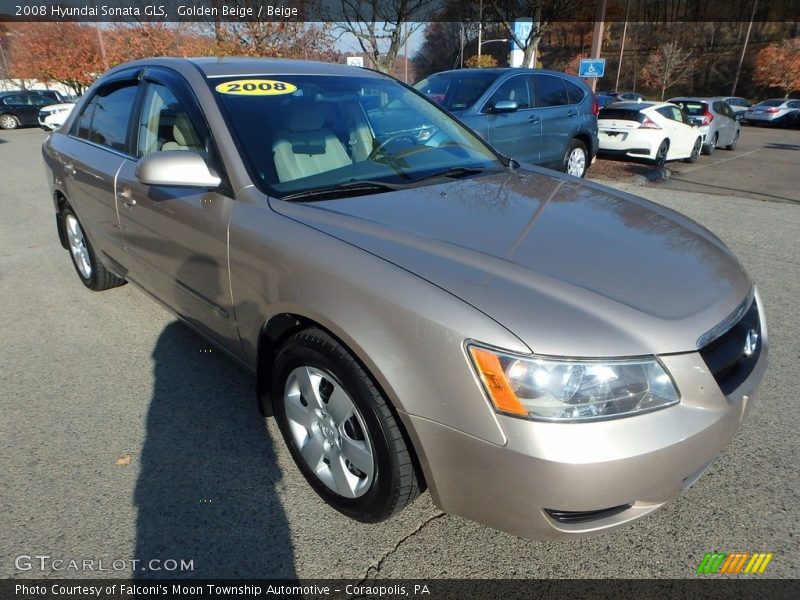 Golden Beige / Beige 2008 Hyundai Sonata GLS