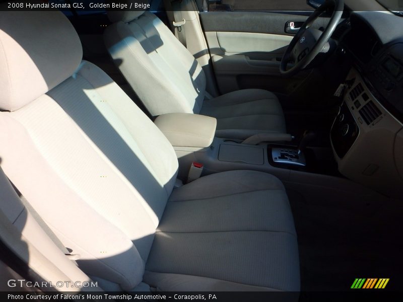 Golden Beige / Beige 2008 Hyundai Sonata GLS
