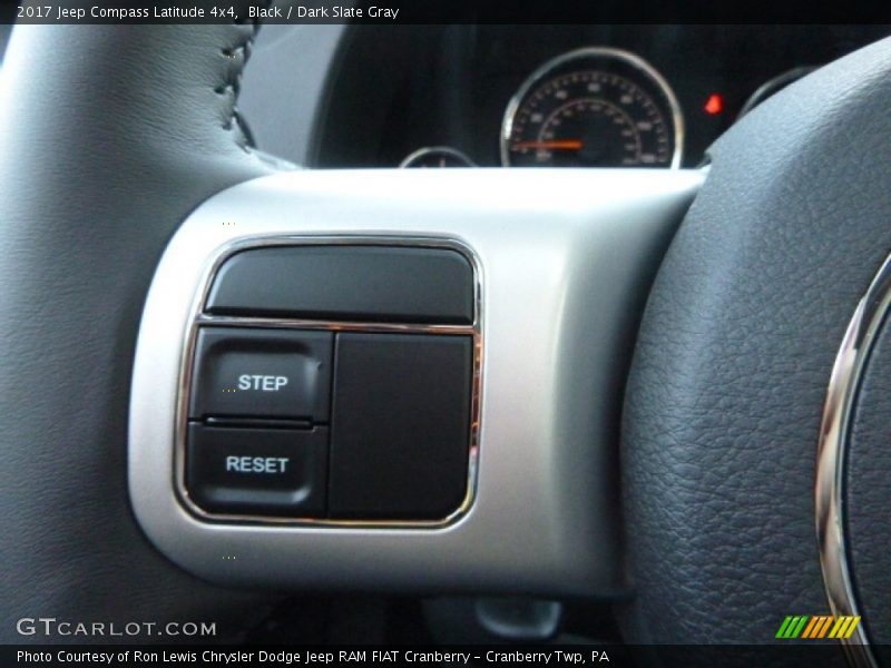 Black / Dark Slate Gray 2017 Jeep Compass Latitude 4x4