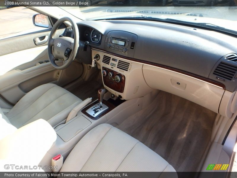 Golden Beige / Beige 2008 Hyundai Sonata GLS
