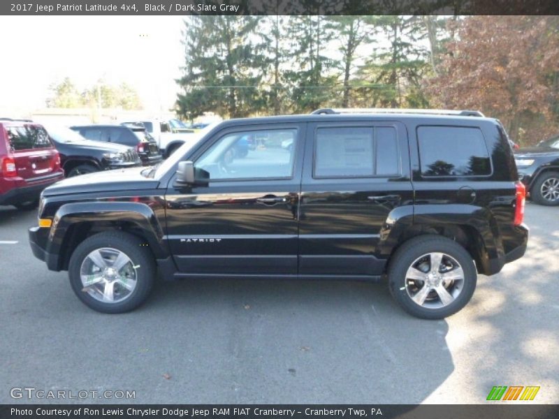 Black / Dark Slate Gray 2017 Jeep Patriot Latitude 4x4