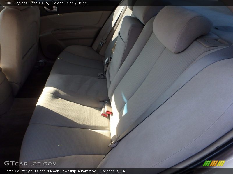 Golden Beige / Beige 2008 Hyundai Sonata GLS