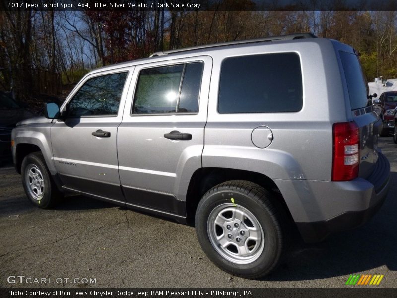 Billet Silver Metallic / Dark Slate Gray 2017 Jeep Patriot Sport 4x4