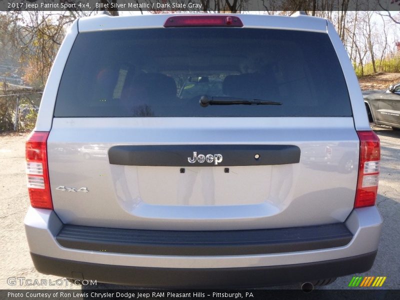 Billet Silver Metallic / Dark Slate Gray 2017 Jeep Patriot Sport 4x4