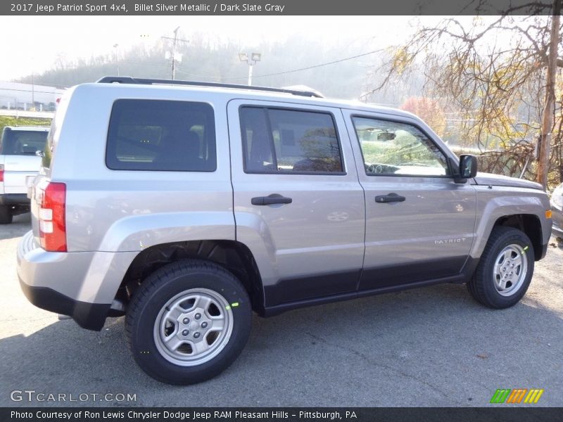 Billet Silver Metallic / Dark Slate Gray 2017 Jeep Patriot Sport 4x4