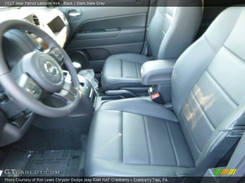 Black / Dark Slate Gray 2017 Jeep Patriot Latitude 4x4